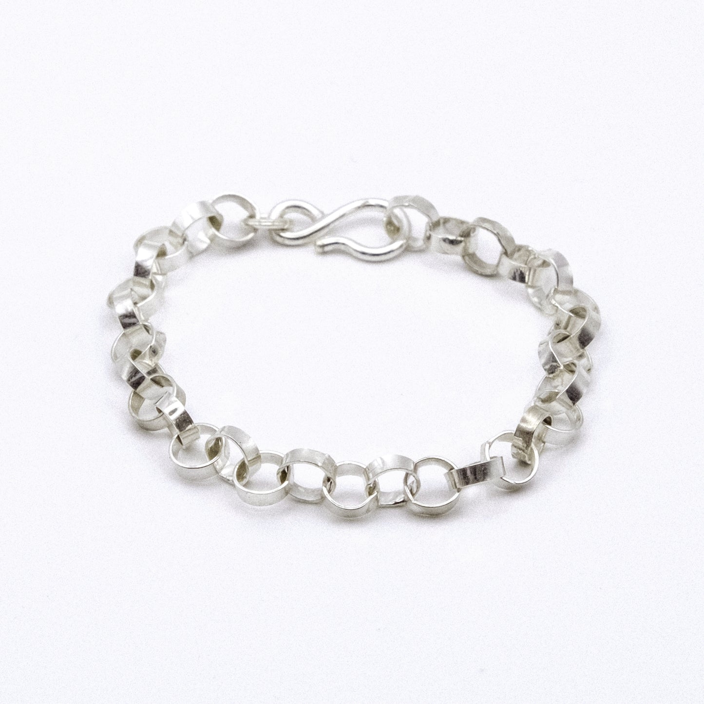 Wide Link Bracelet