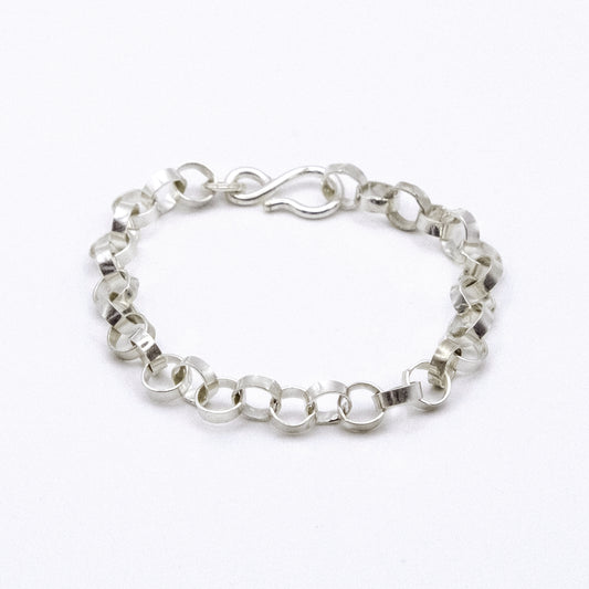 Wide Link Bracelet